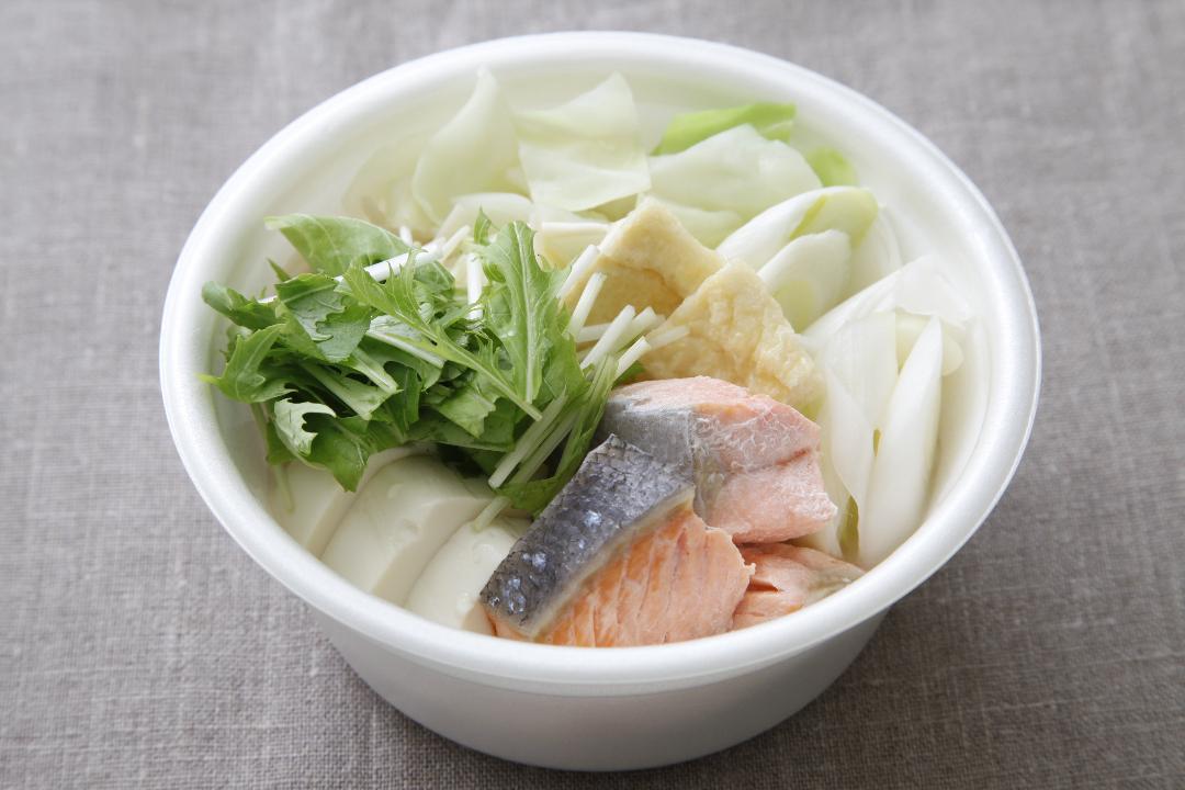 海鮮ごま豆乳鍋（レンジアップ）