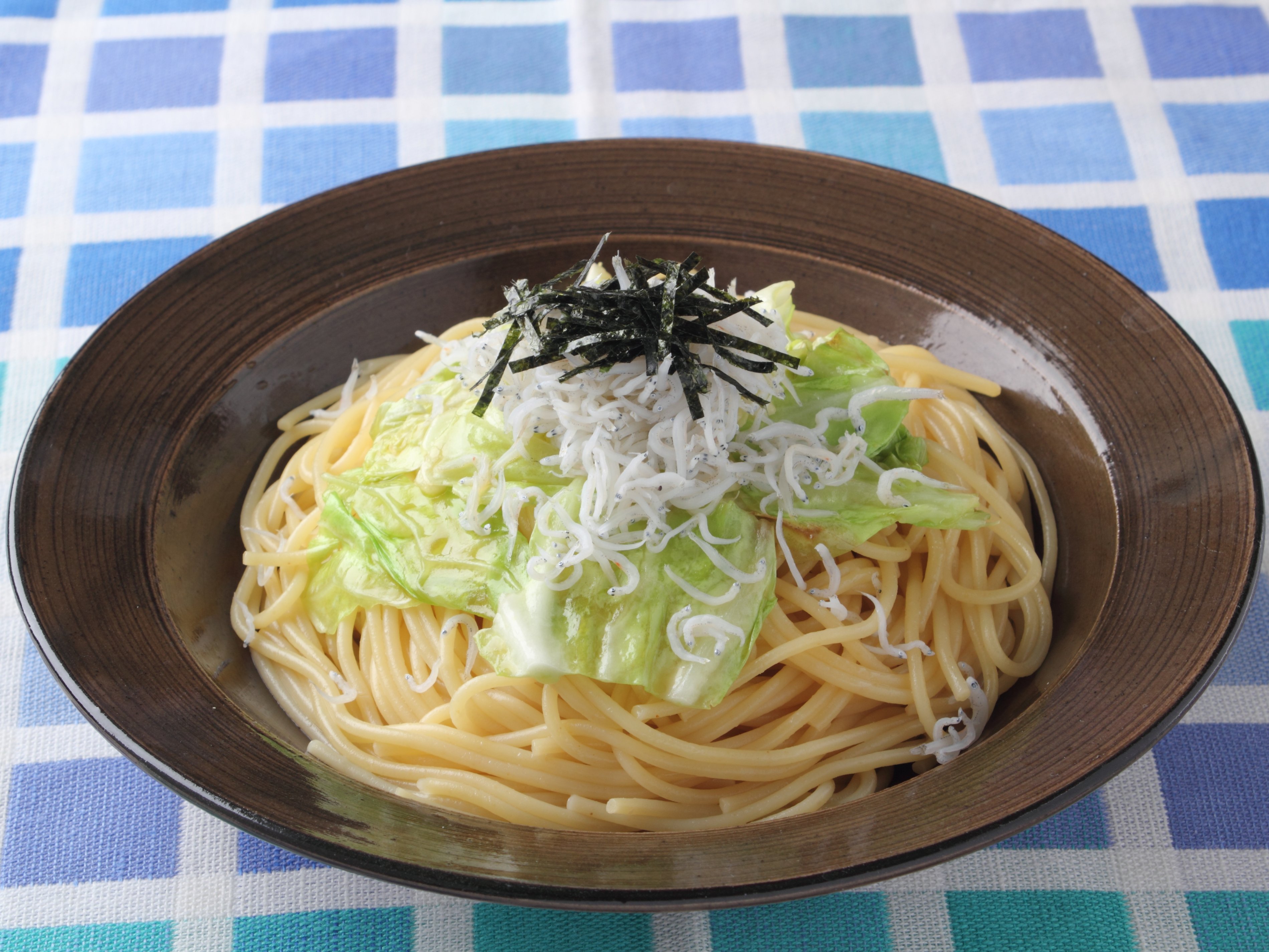 キャベツとじゃこのパスタ