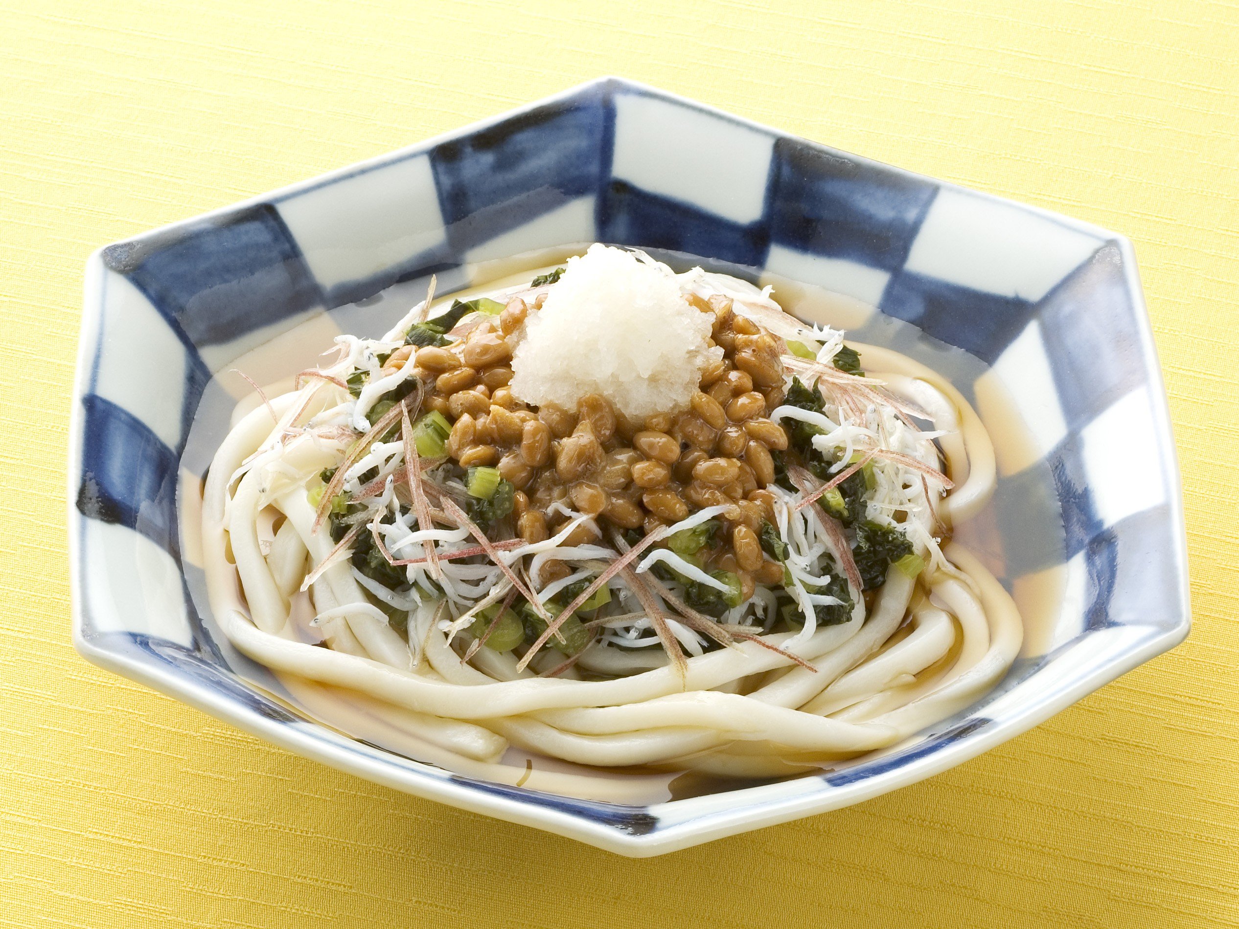 じゃこの納豆おろしうどんのレシピ・作り方