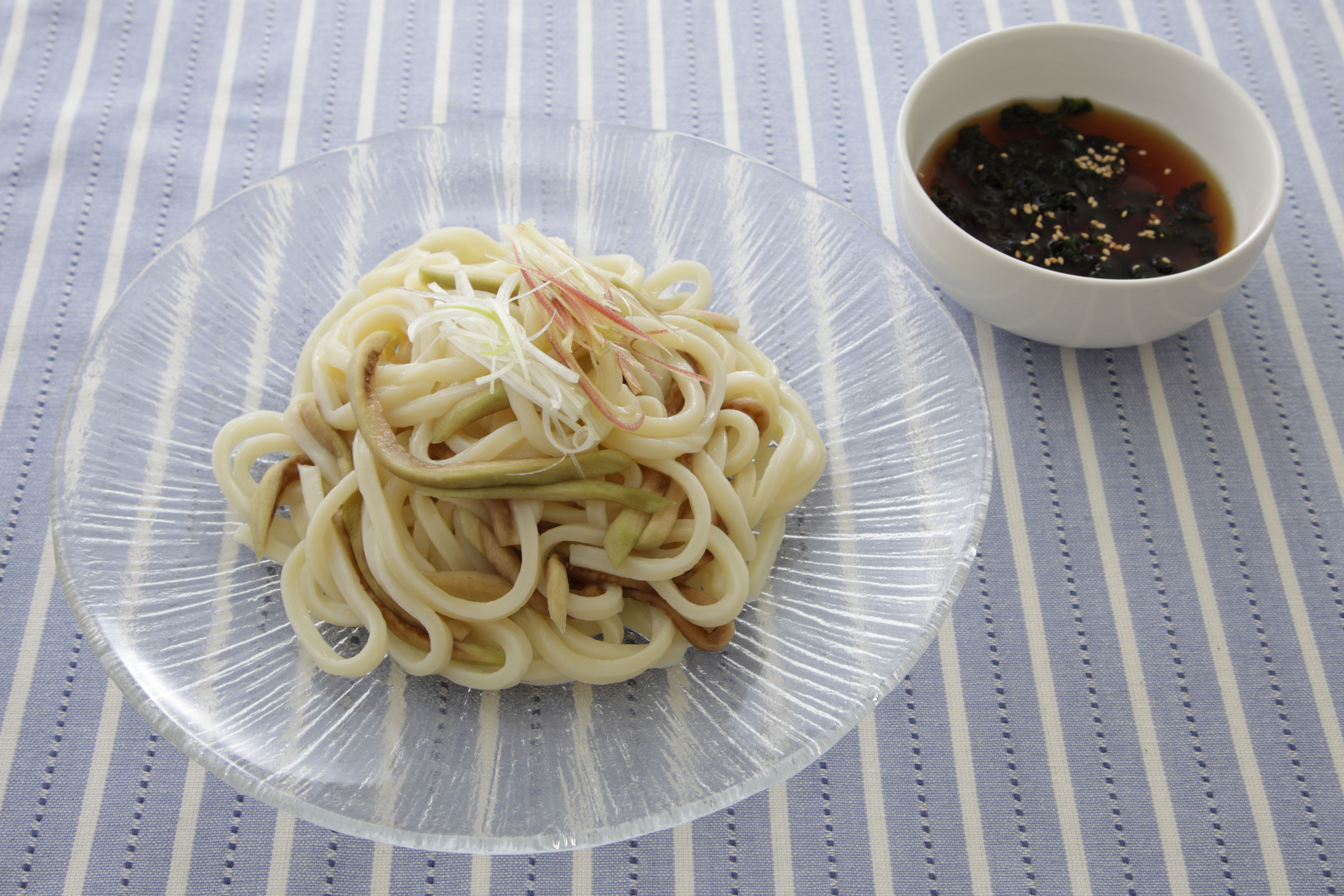 あおさ香るなすうどん