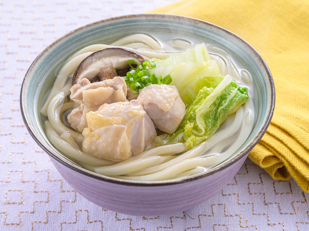 鶏だしうどんのレシピ・作り方