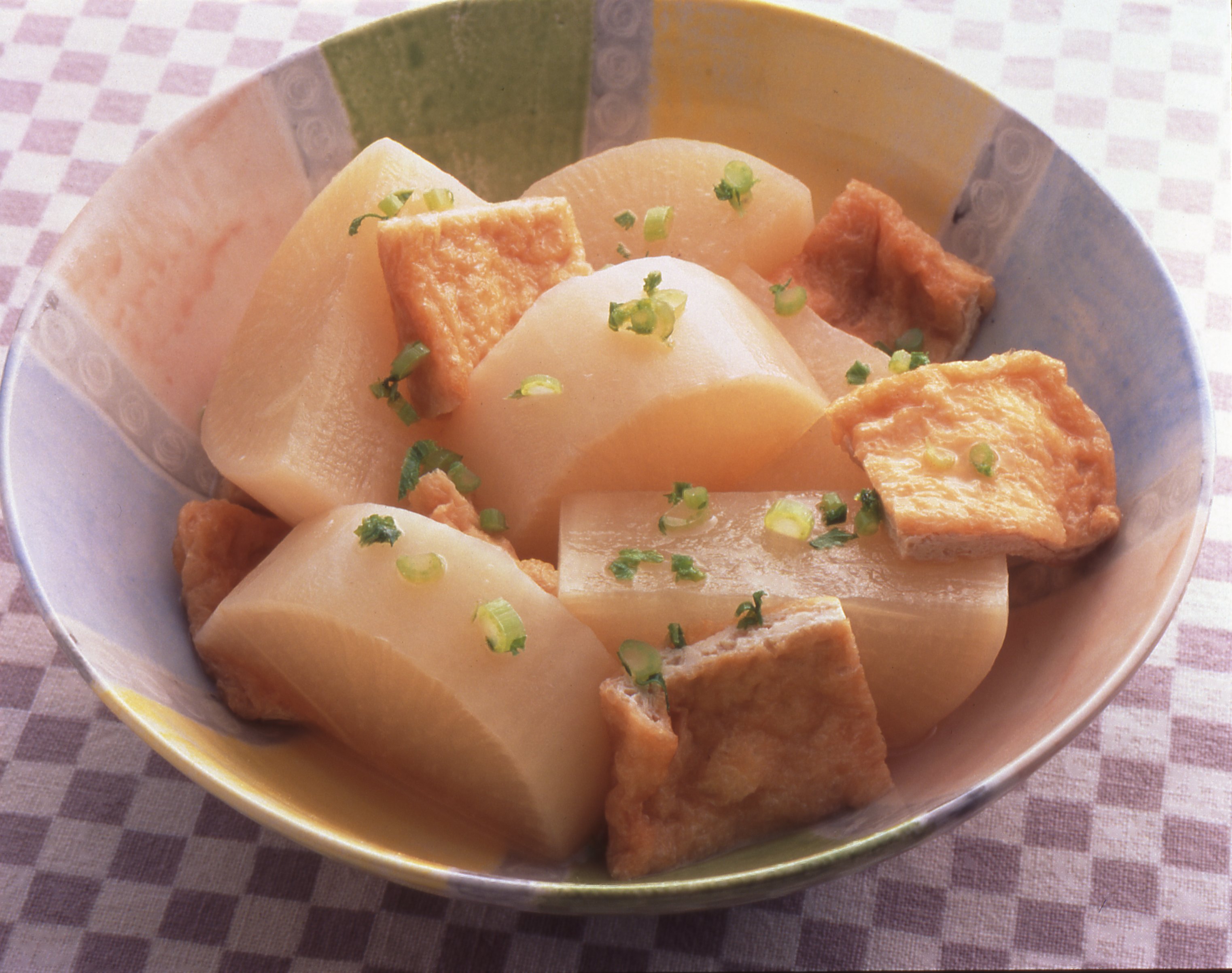 大根と油揚げの煮物