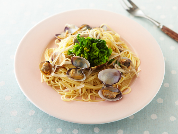 あさりと新ごぼうの春パスタのレシピ・作り方