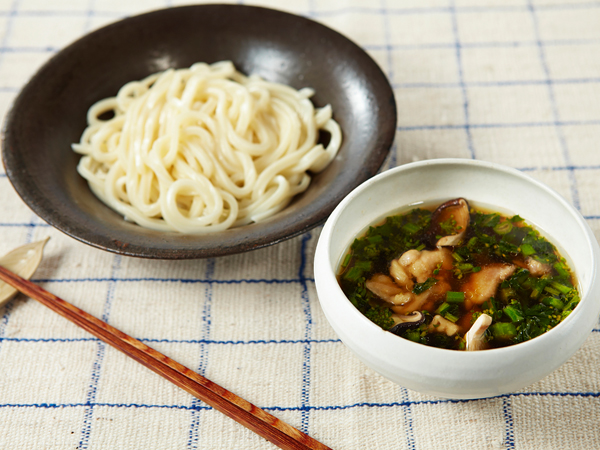 鶏と春野菜の治部煮うどん