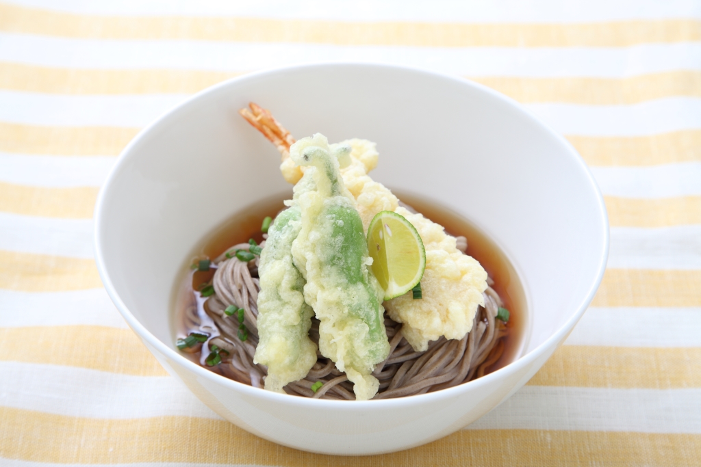 すだちしょうゆの冷やし麺