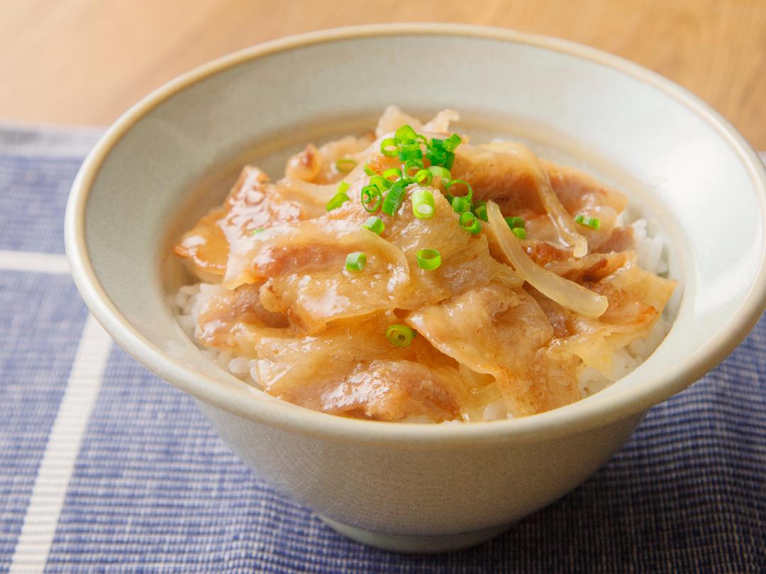 豚のしょうが焼き丼