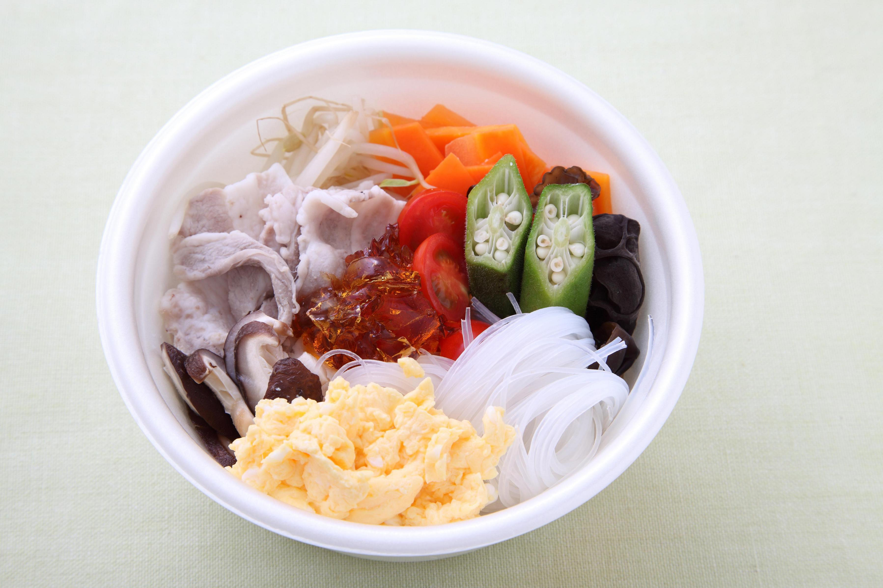 夏の酸辣湯スープ（レンジアップ）