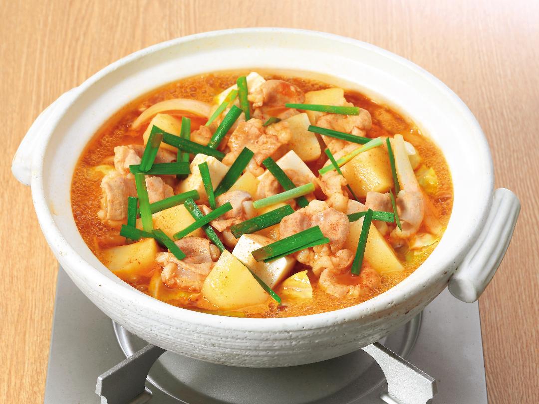 ホルモンのお酢入りチゲ