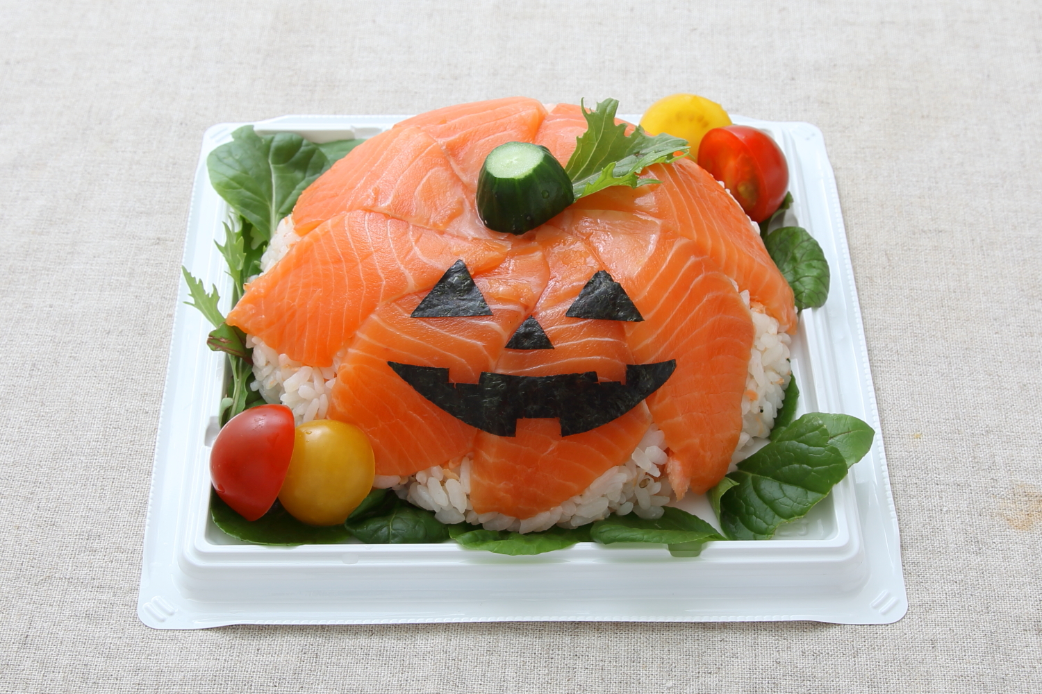 ハロウィンドームケーキすし