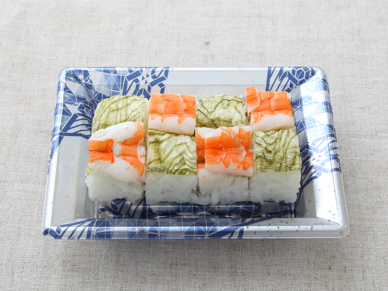 モザイクすし（えび・おぼろ）