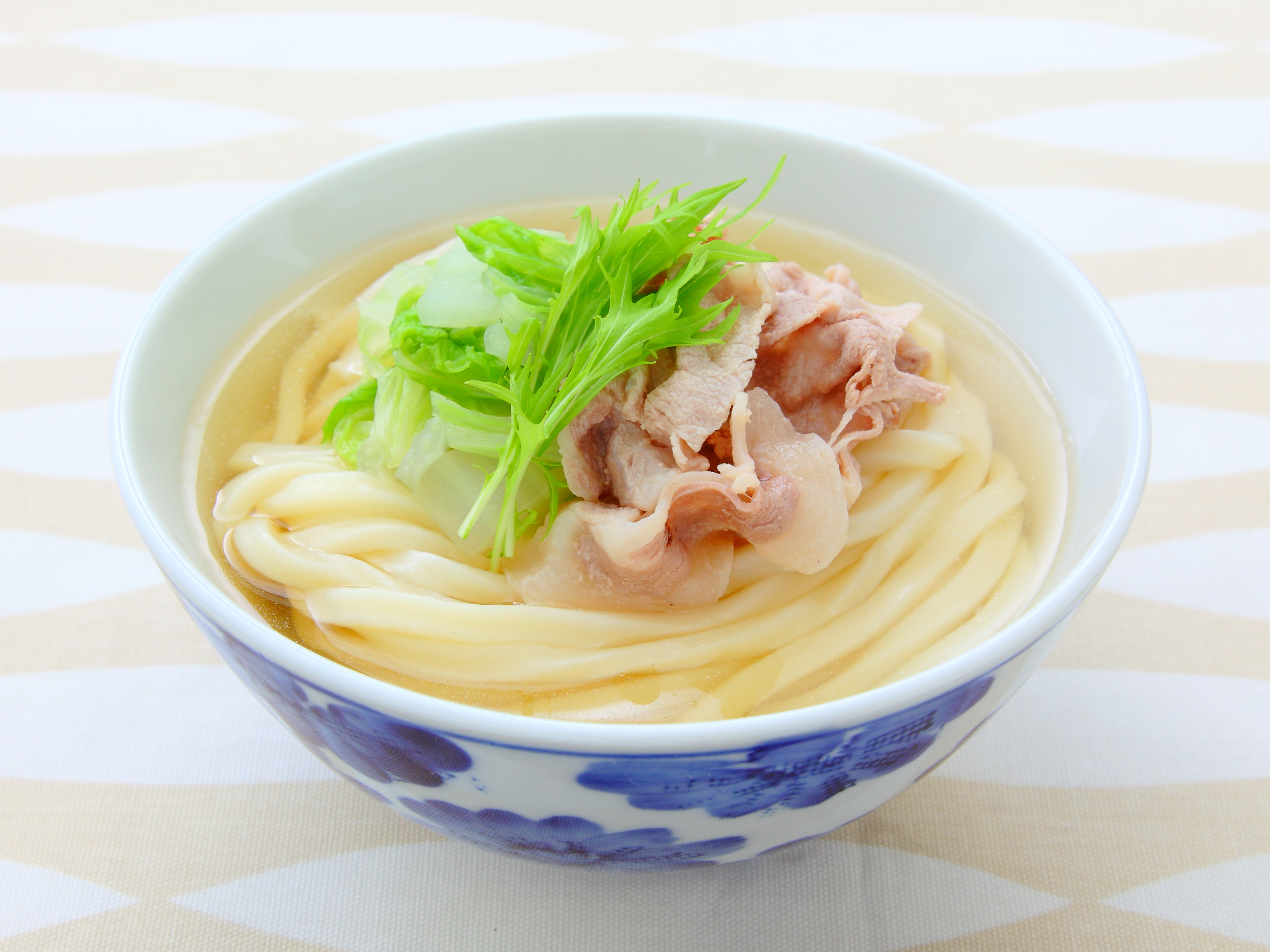 豚肉と白菜のあごだしうどん