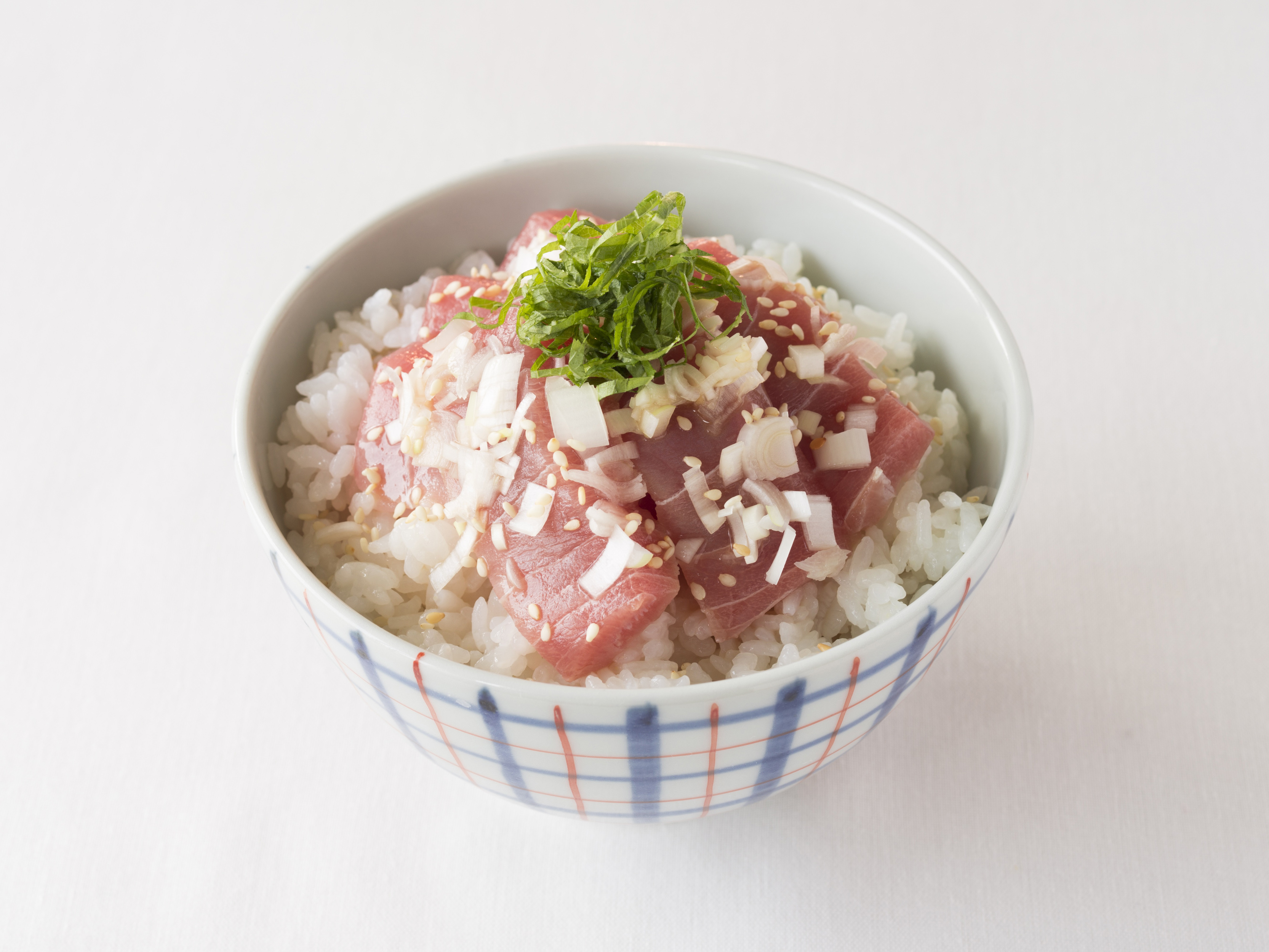 まぐろとねぎ丼