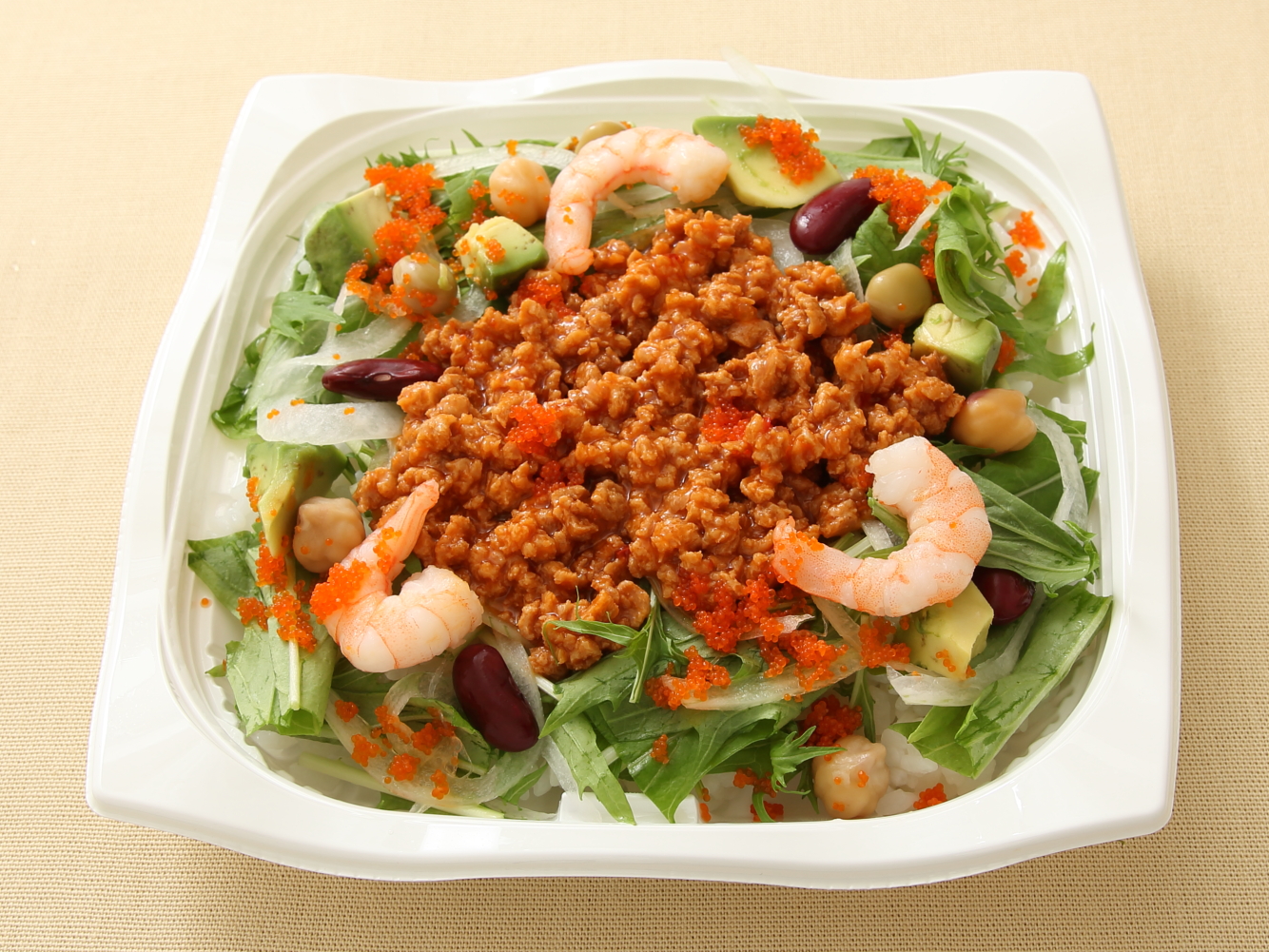 チリビーンズサラダすしＤＯＮ