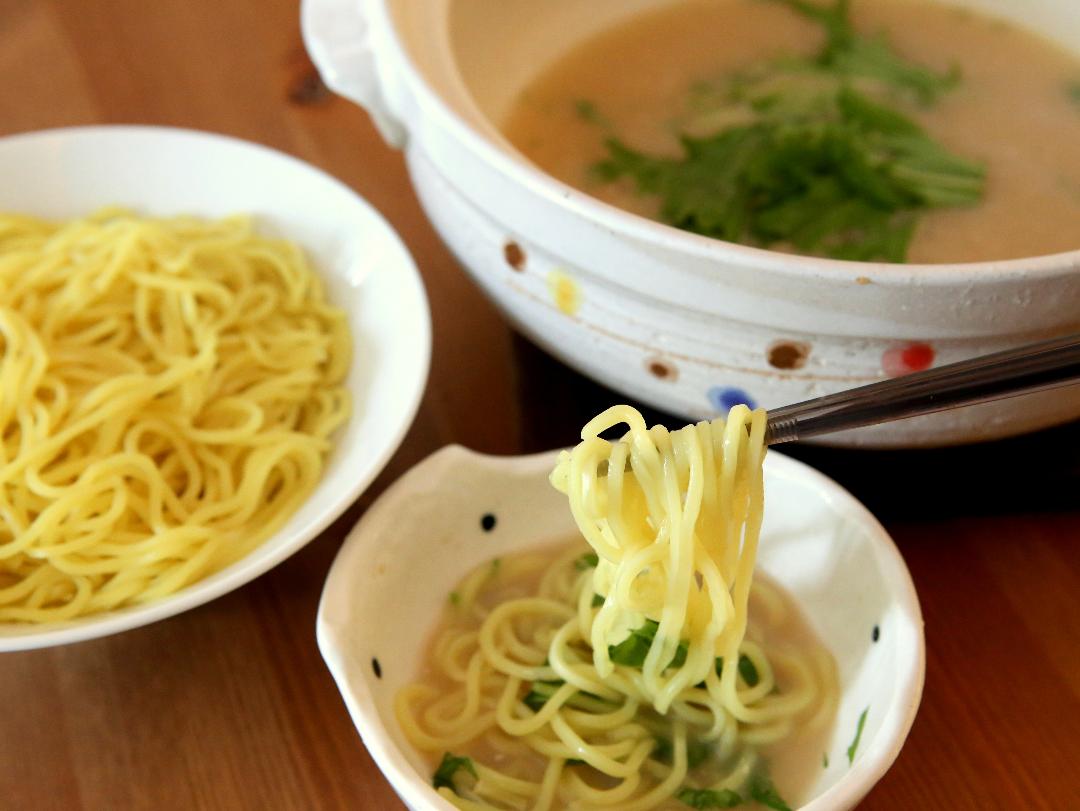 こまぜ術でつけ麺風（鍋の〆メニュー）のレシピ・作り方