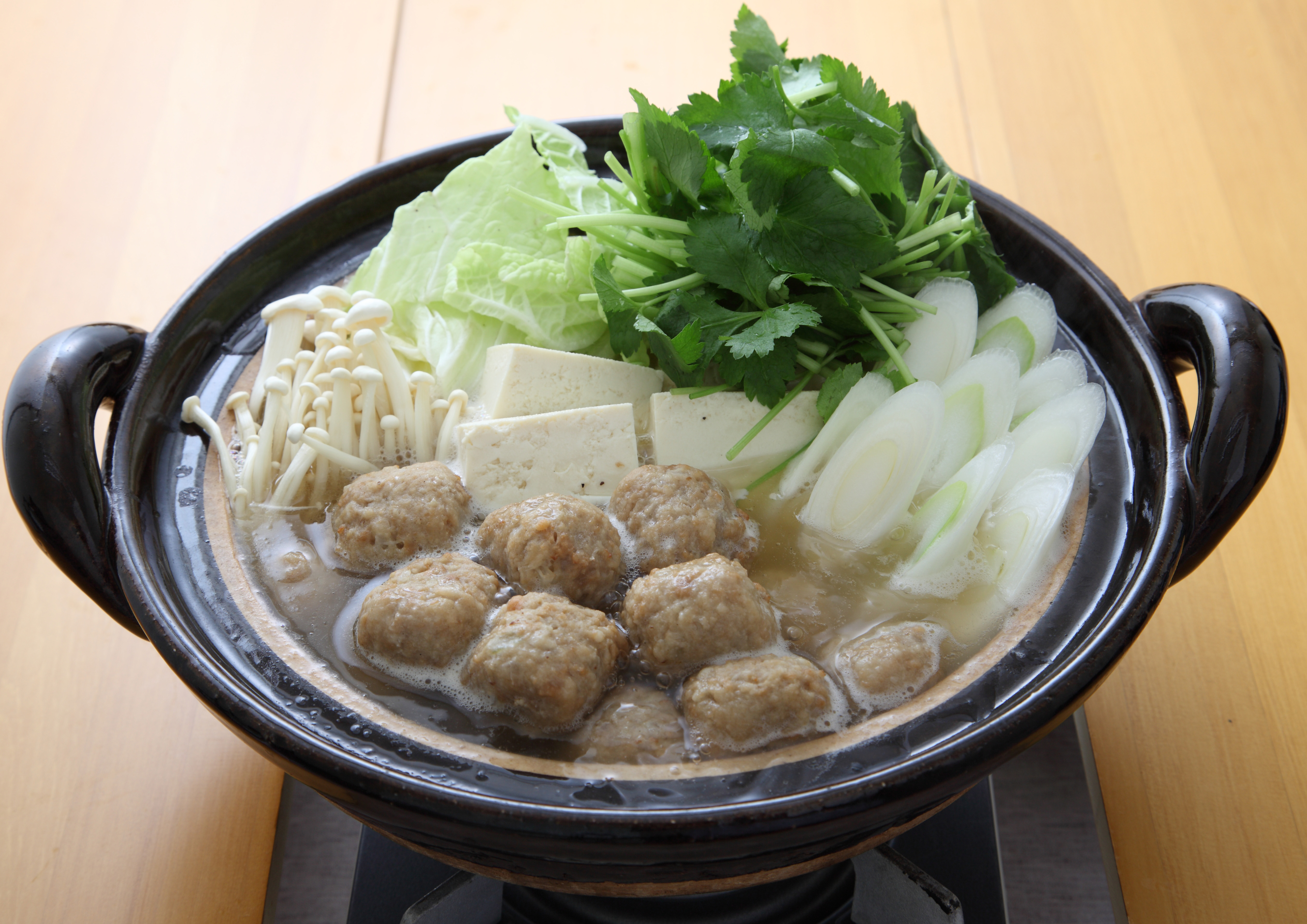 鶏団子のゆず風味鍋