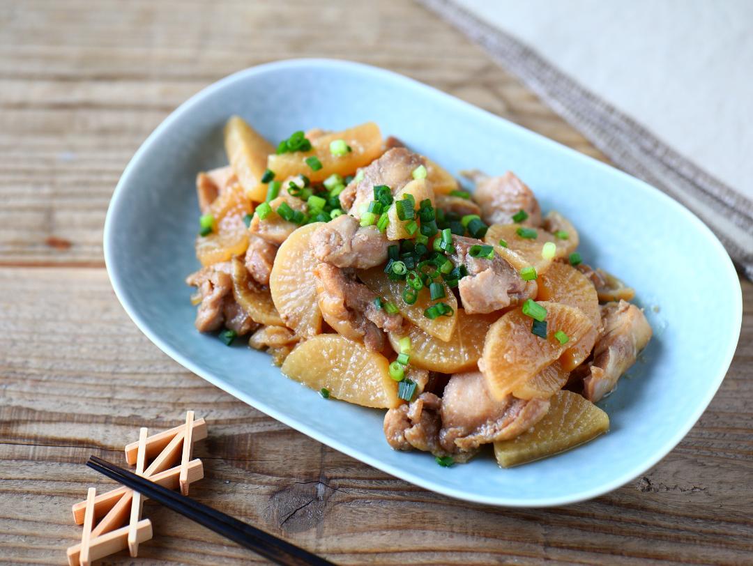 鶏肉と大根の簡単さっぱり煮（下味冷凍）