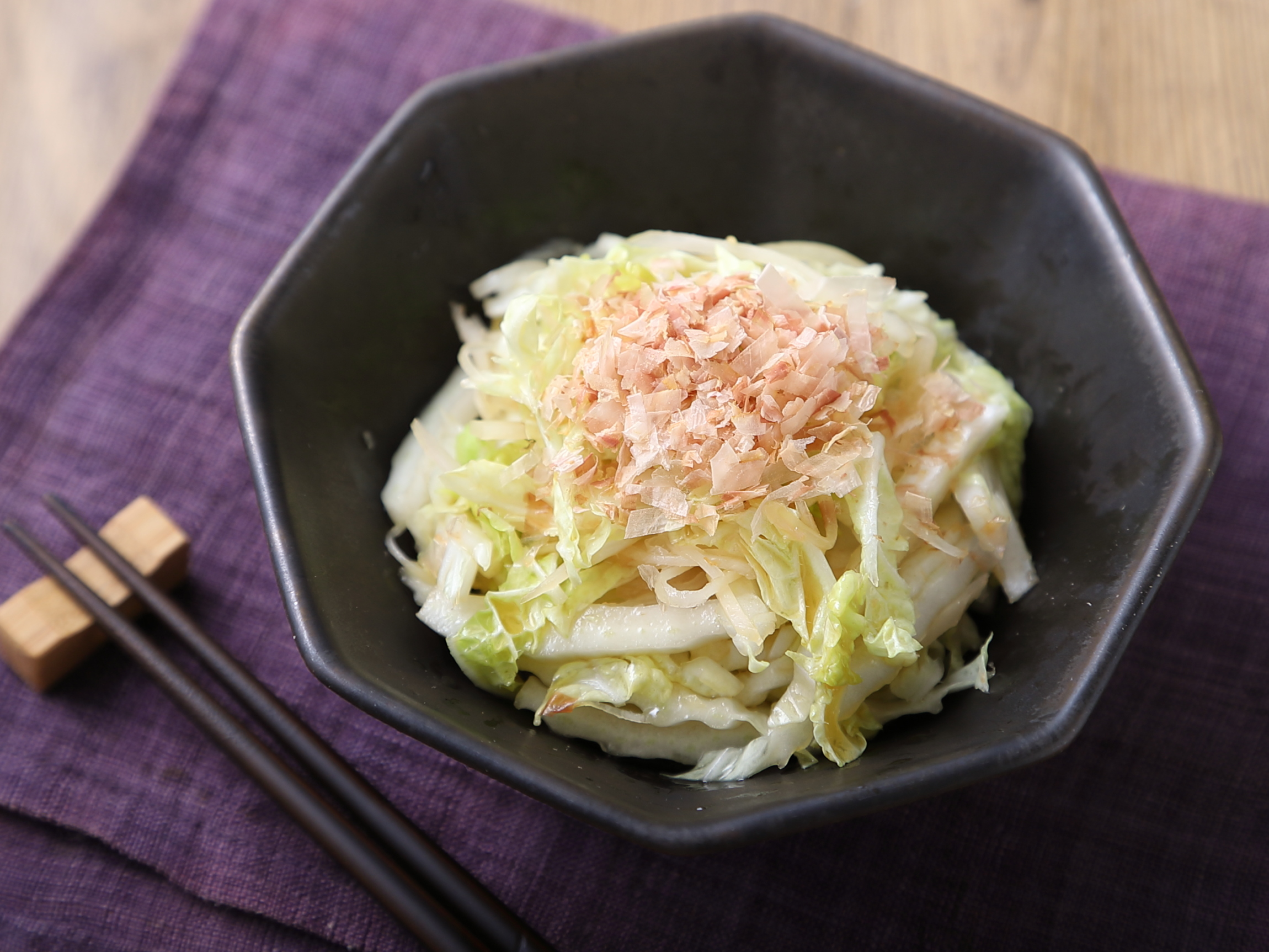 酢しょうが香る！白菜の和え物