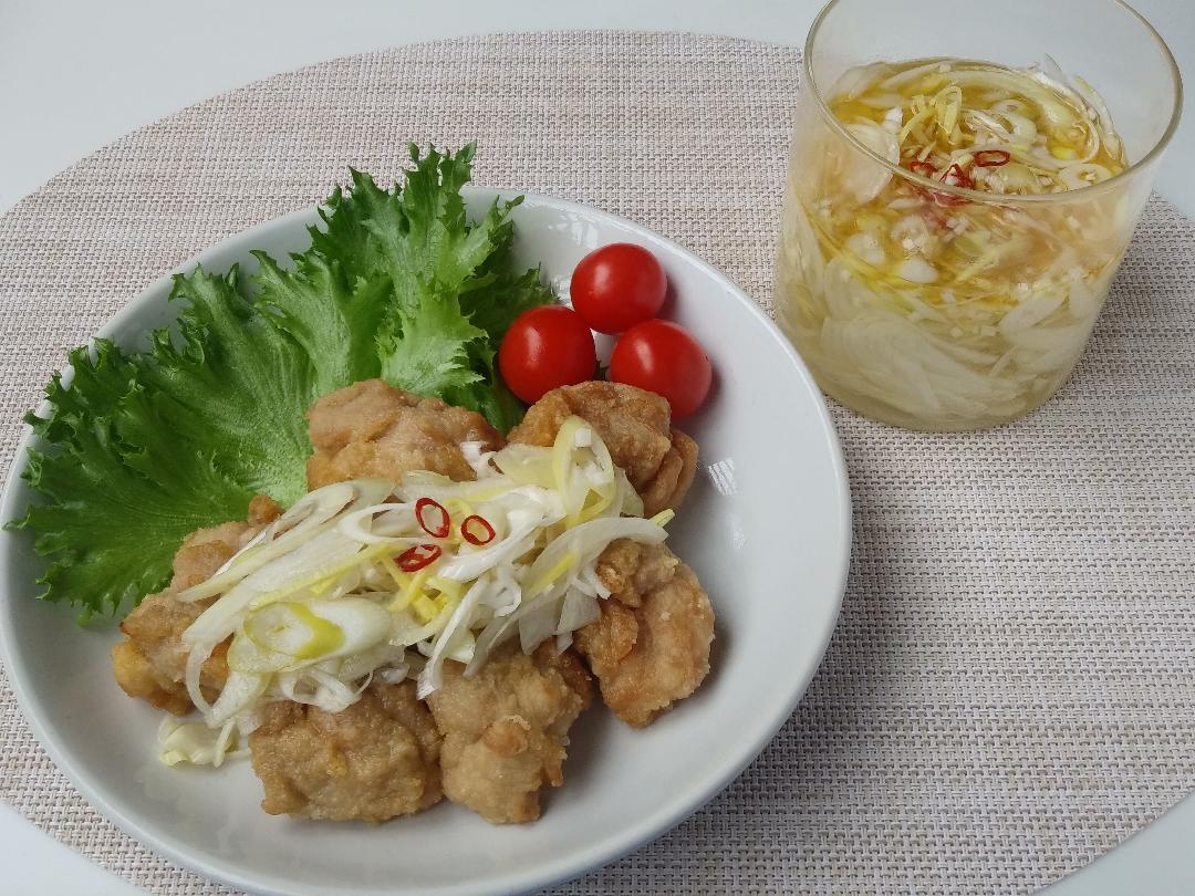 万能野菜だれ（中華風）で作る　唐揚げの南蛮漬けのレシピ・作り方