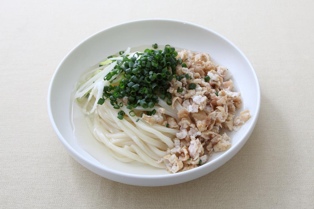 冷やしかすうどん