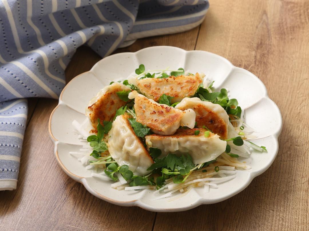 香味野菜ののっけ餃子のレシピ・作り方