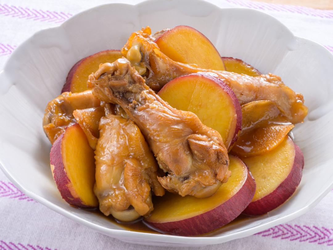 「カンタン酢」で作る鶏とさつまいものほったらかし煮のレシピ・作り方
