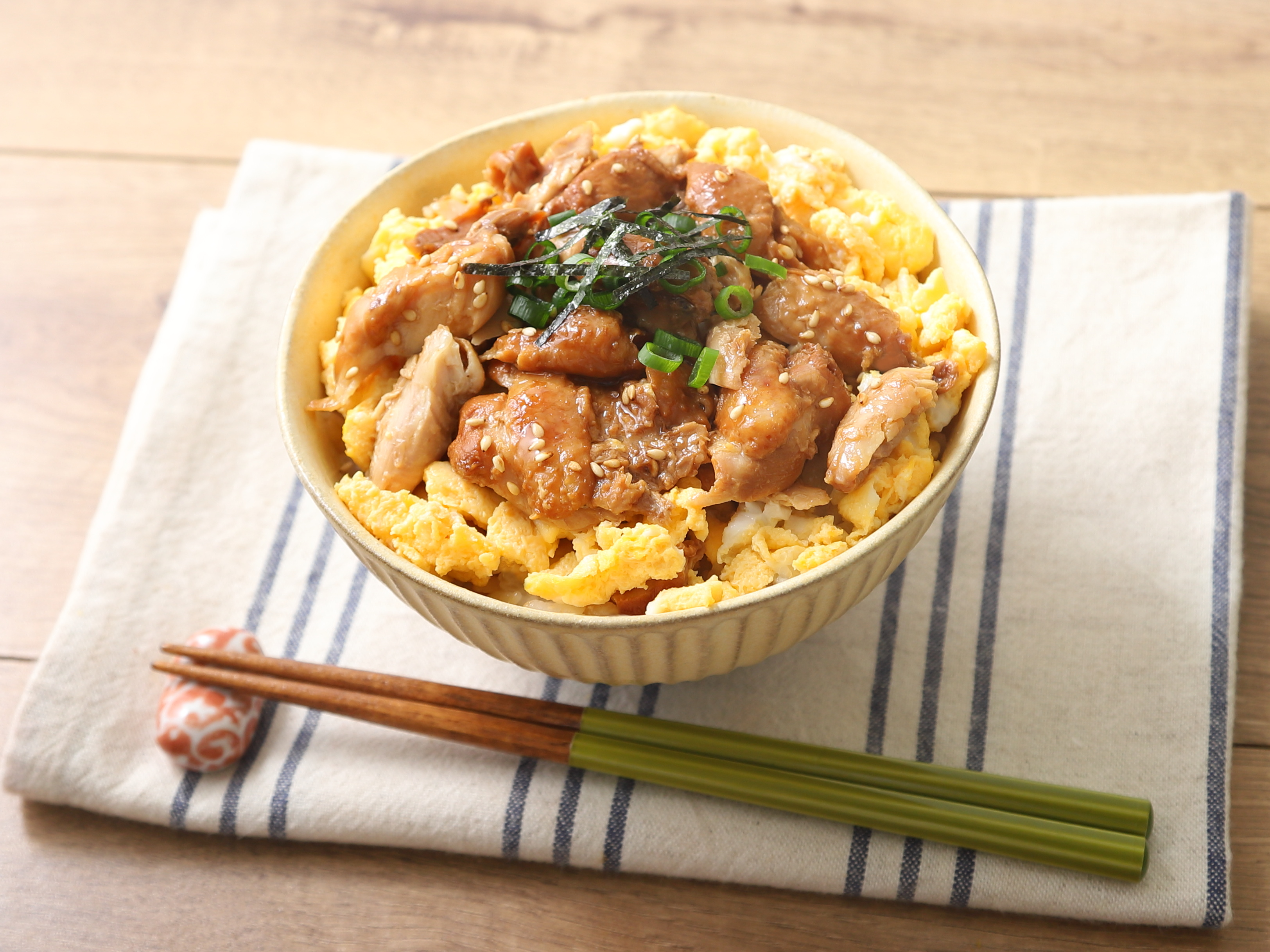 さっぱり煮で作る　こくうまのっけご飯