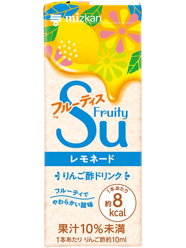 フルーティス レモネード ストレート ２００ＭＬ | 商品情報 | ミツカングループ