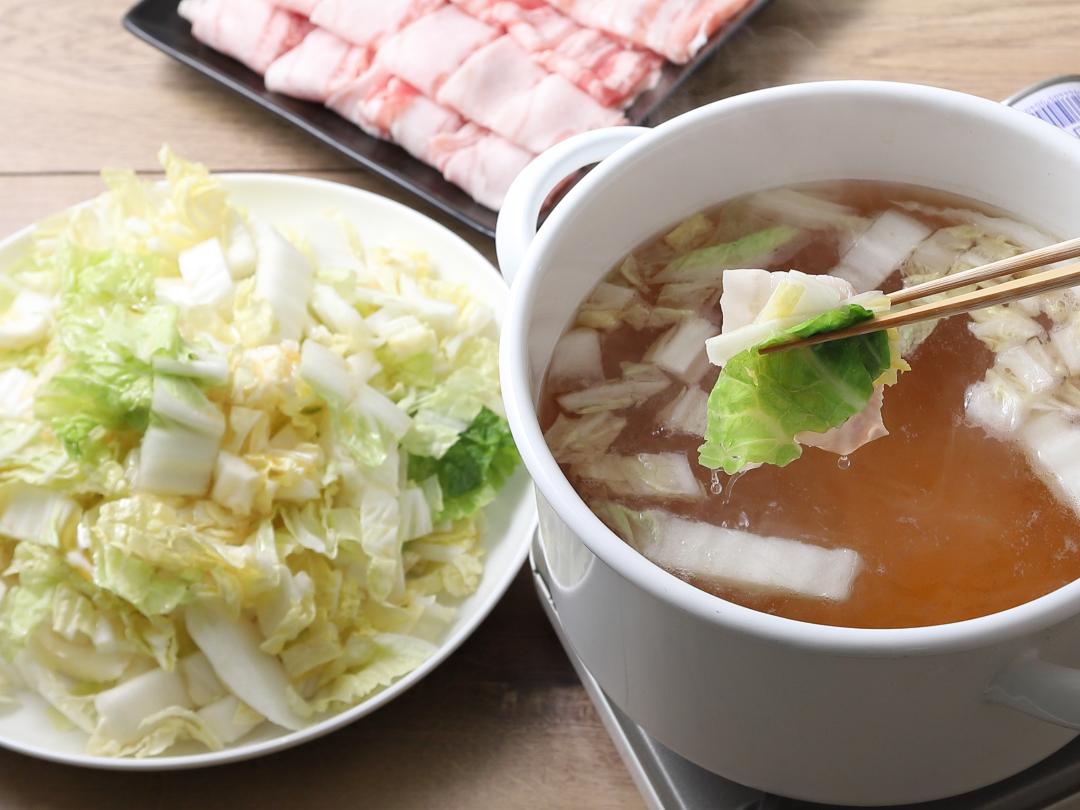 ごま油香る！無限白菜しゃぶ