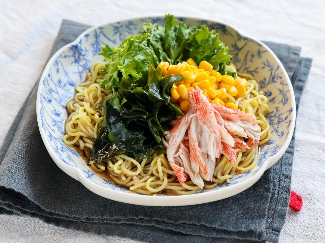 焼きそば麺de早うま冷やし中華のレシピ・作り方