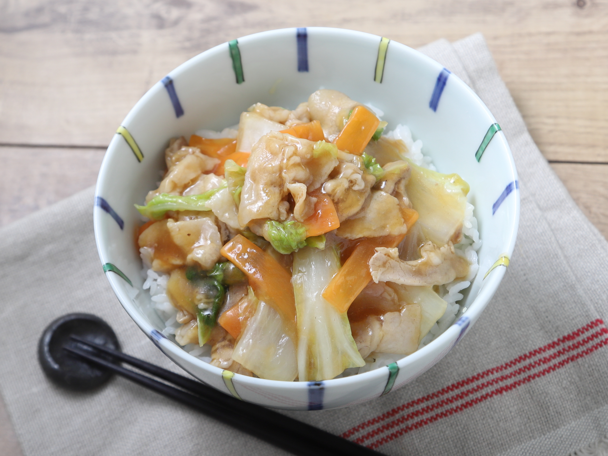 あんかけ中華丼のレシピ・作り方