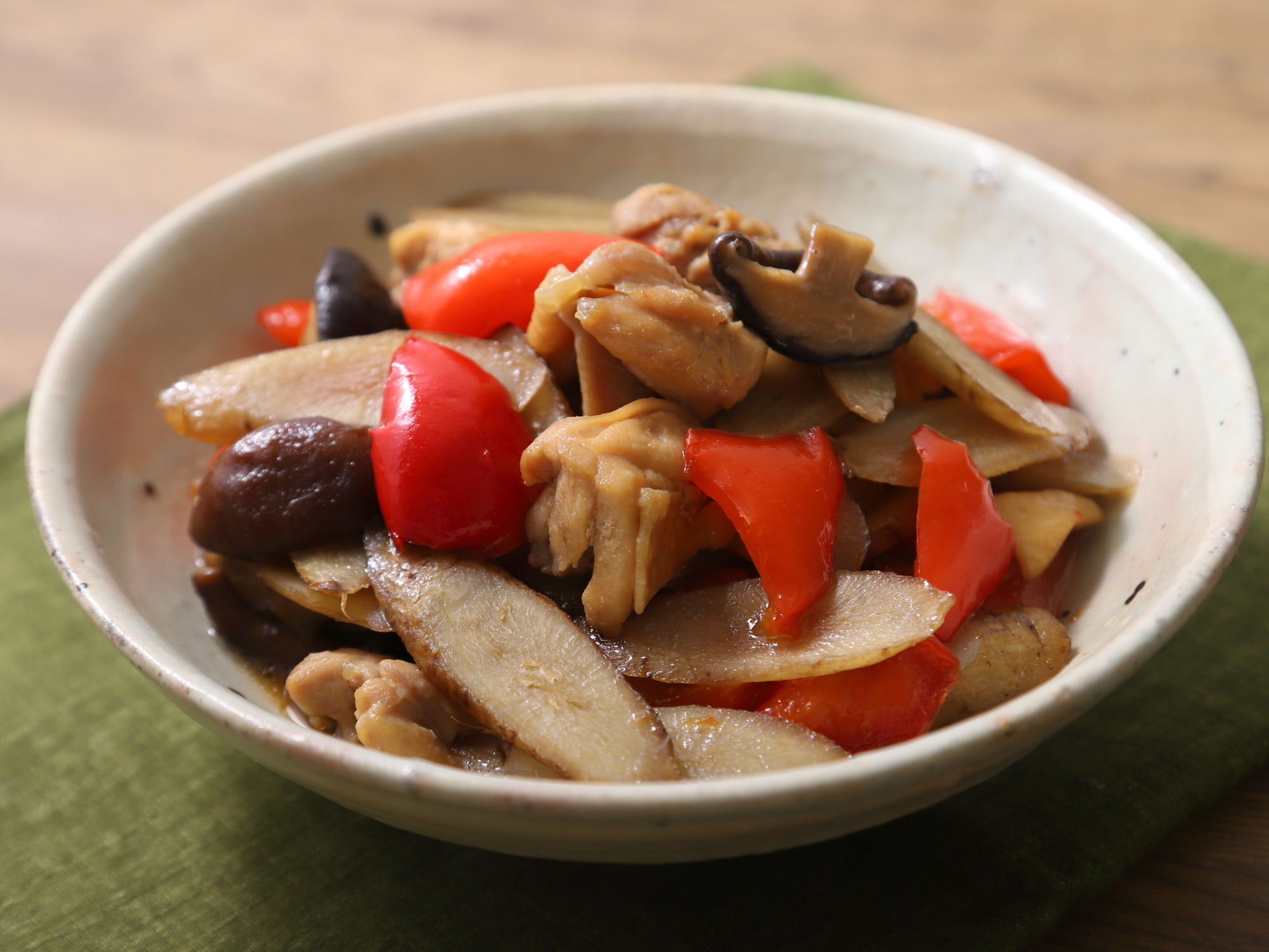 味しみしみ！鶏ごぼうのレシピ・作り方