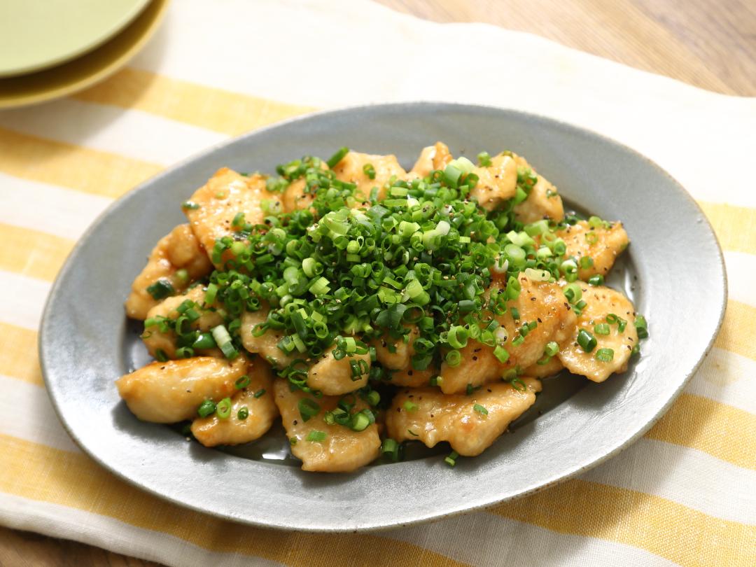 コクうま！鶏むね肉のねぎマヨぽんのレシピ・作り方