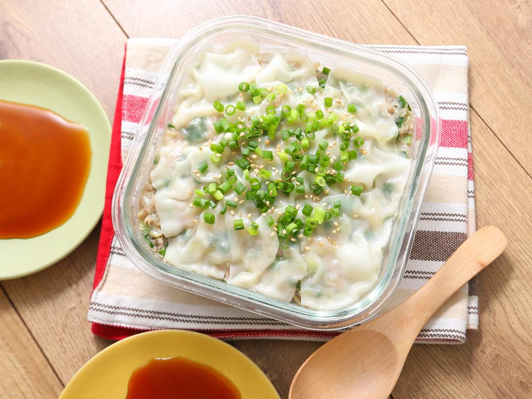 レンジでお手軽！スコップ餃子のレシピ・作り方