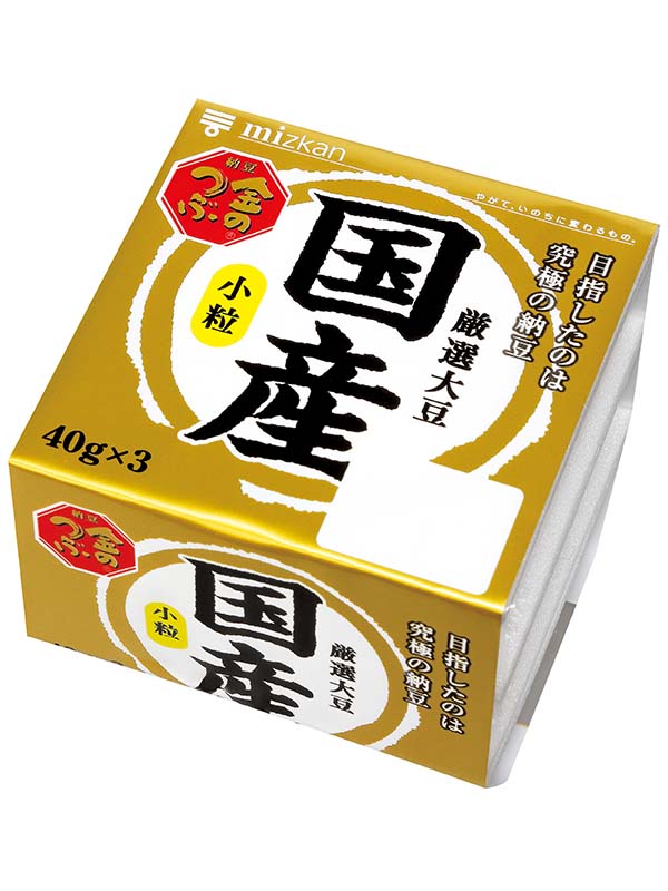金のつぶ 国産小粒納豆３Ｐ 商品情報 ミツカングループ