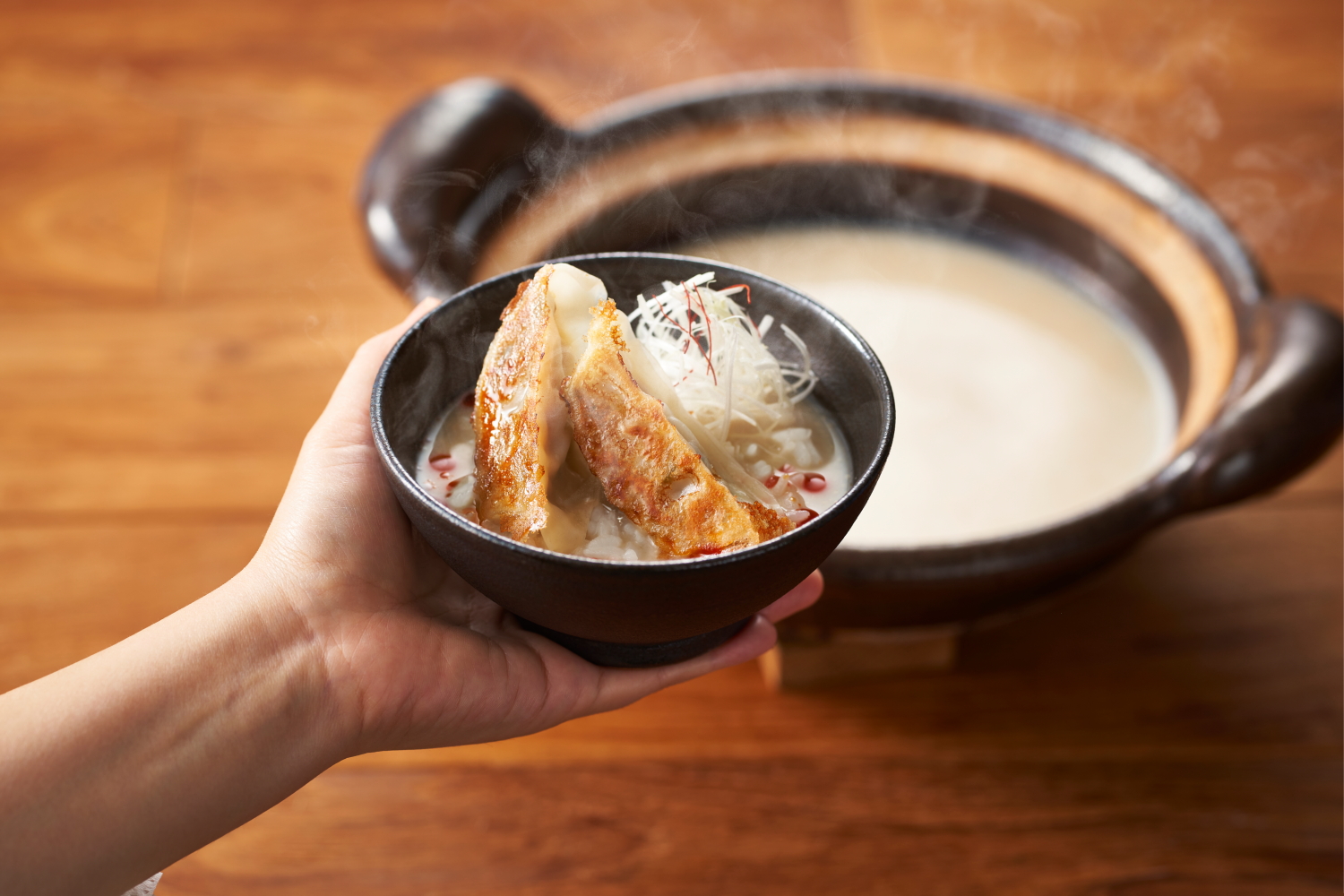 【〆チェン】餃子茶漬け