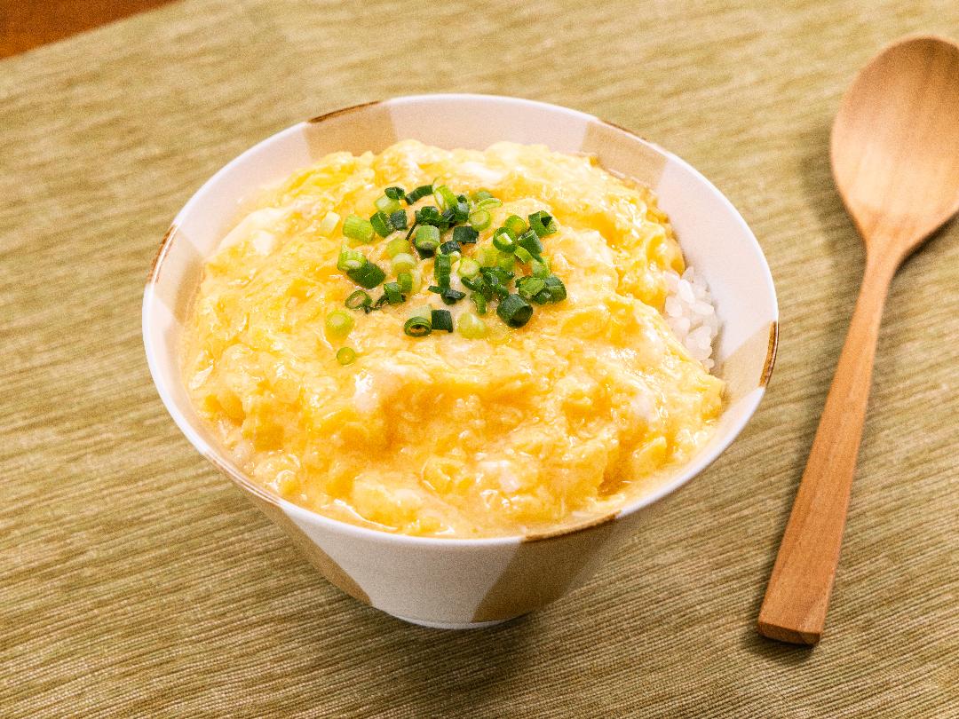 ５分で完成！卵あんかけ丼のレシピ・作り方