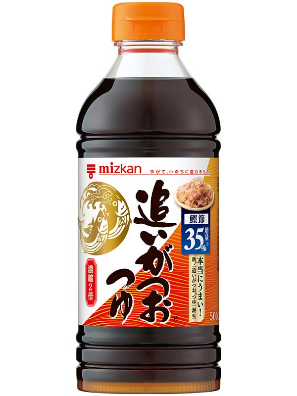 追いがつおつゆ２倍　500ml