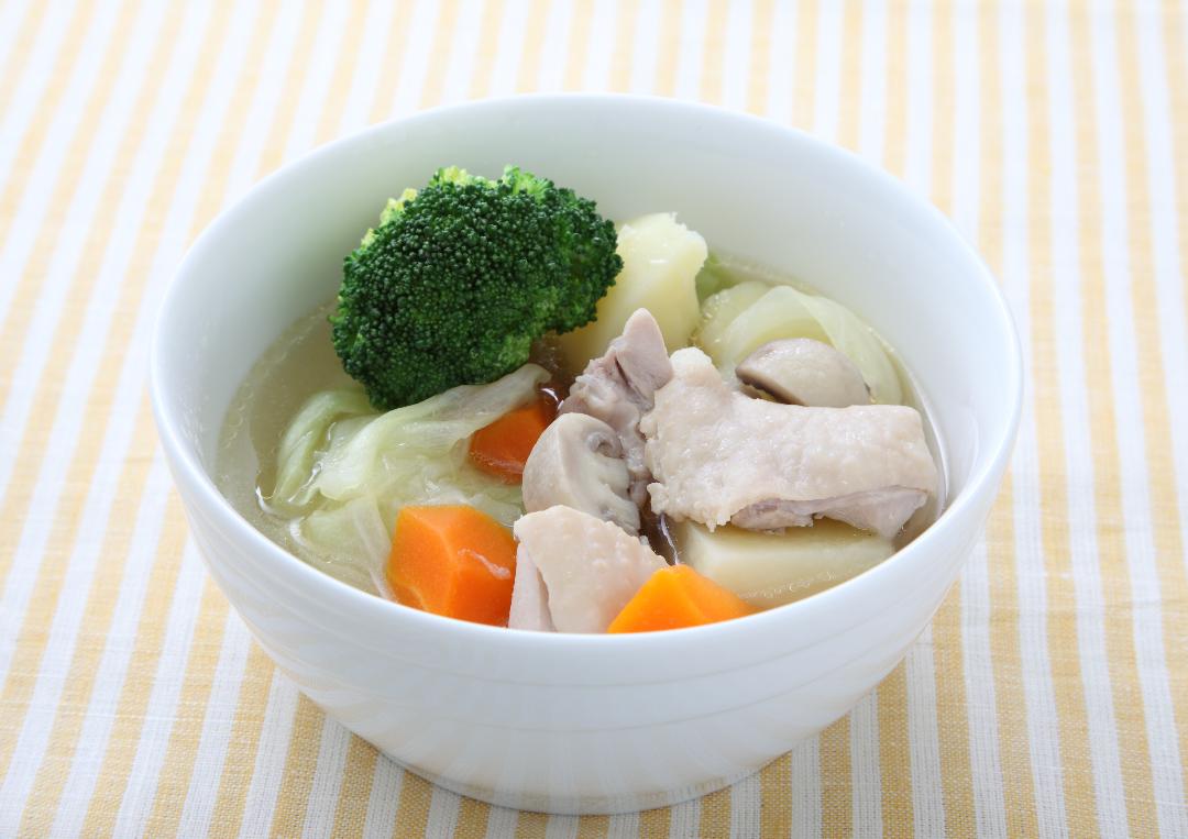 地鶏だしのポトフ