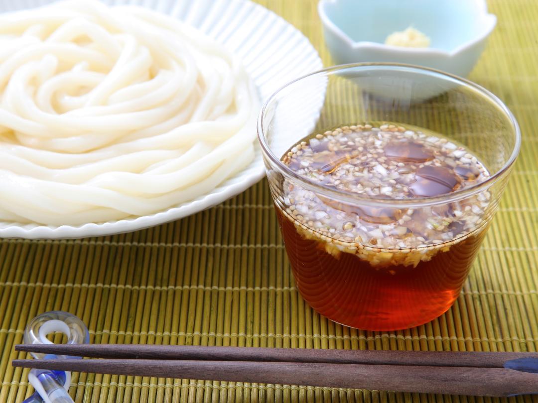 中華風冷やしつけうどん