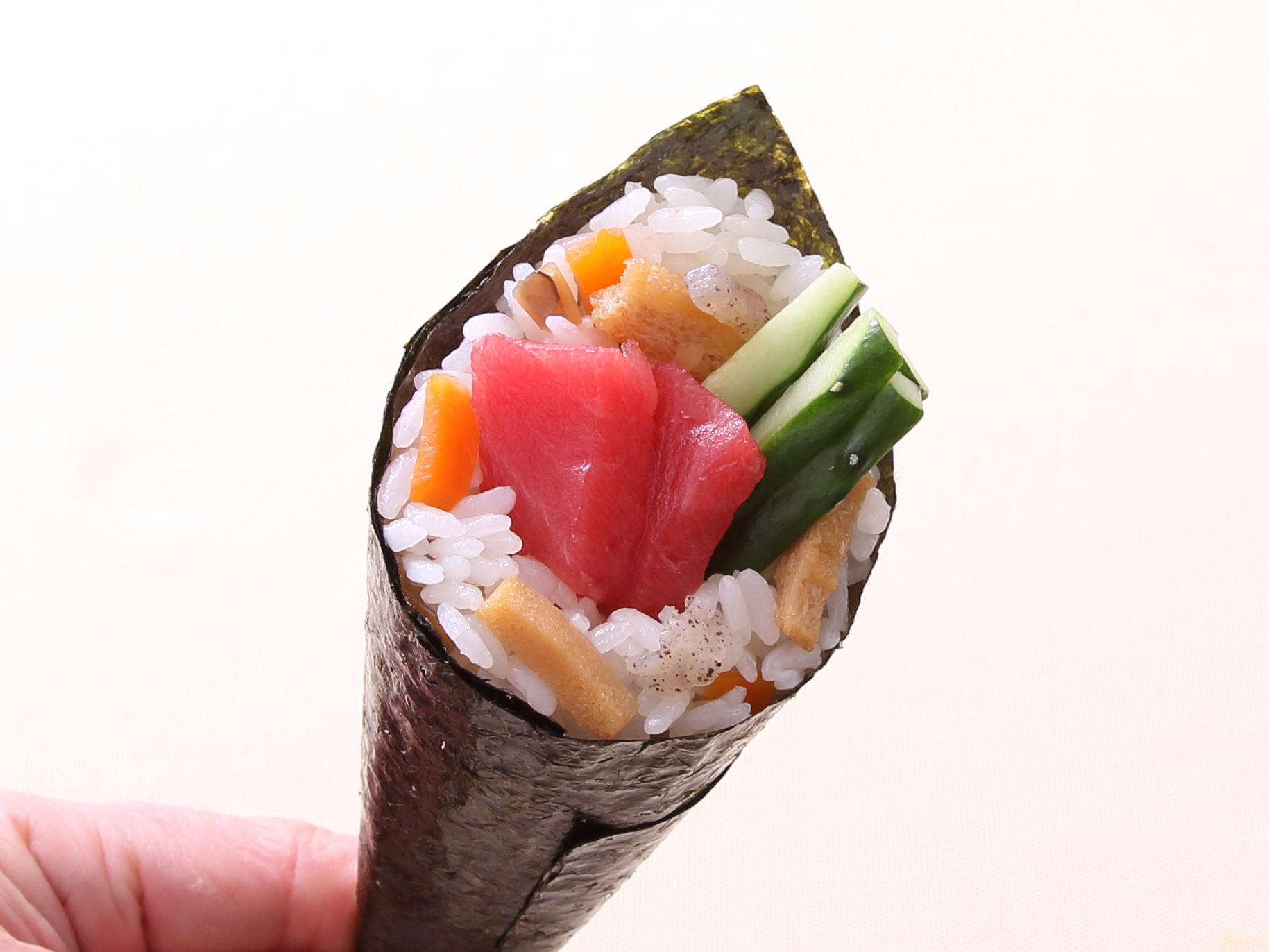 想い伝える手巻き寿司（五目、まぐろ）のレシピ・作り方