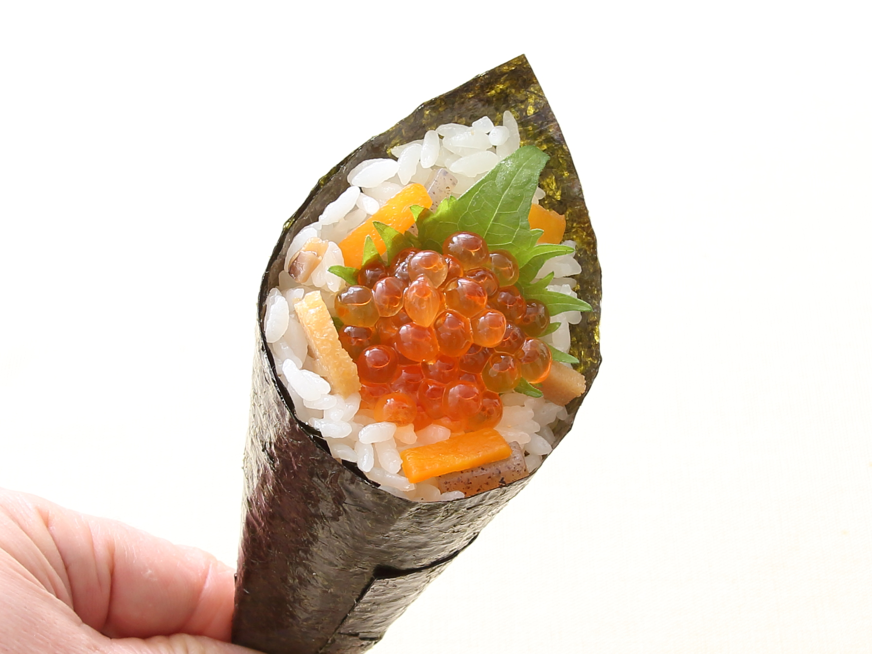 想い伝える手巻き寿司（五目、いくら）のレシピ・作り方