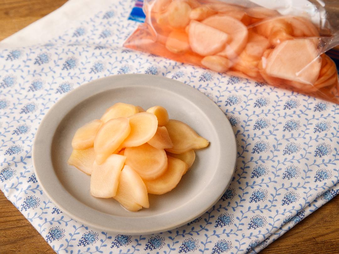 手軽に！新しょうがの甘酢漬け