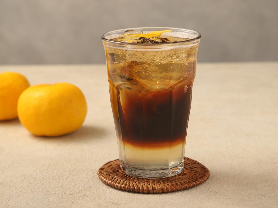 ゆず炭酸コーヒー