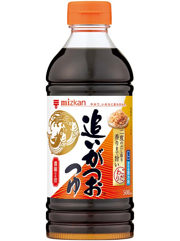 追いがつおつゆ２倍　500ml