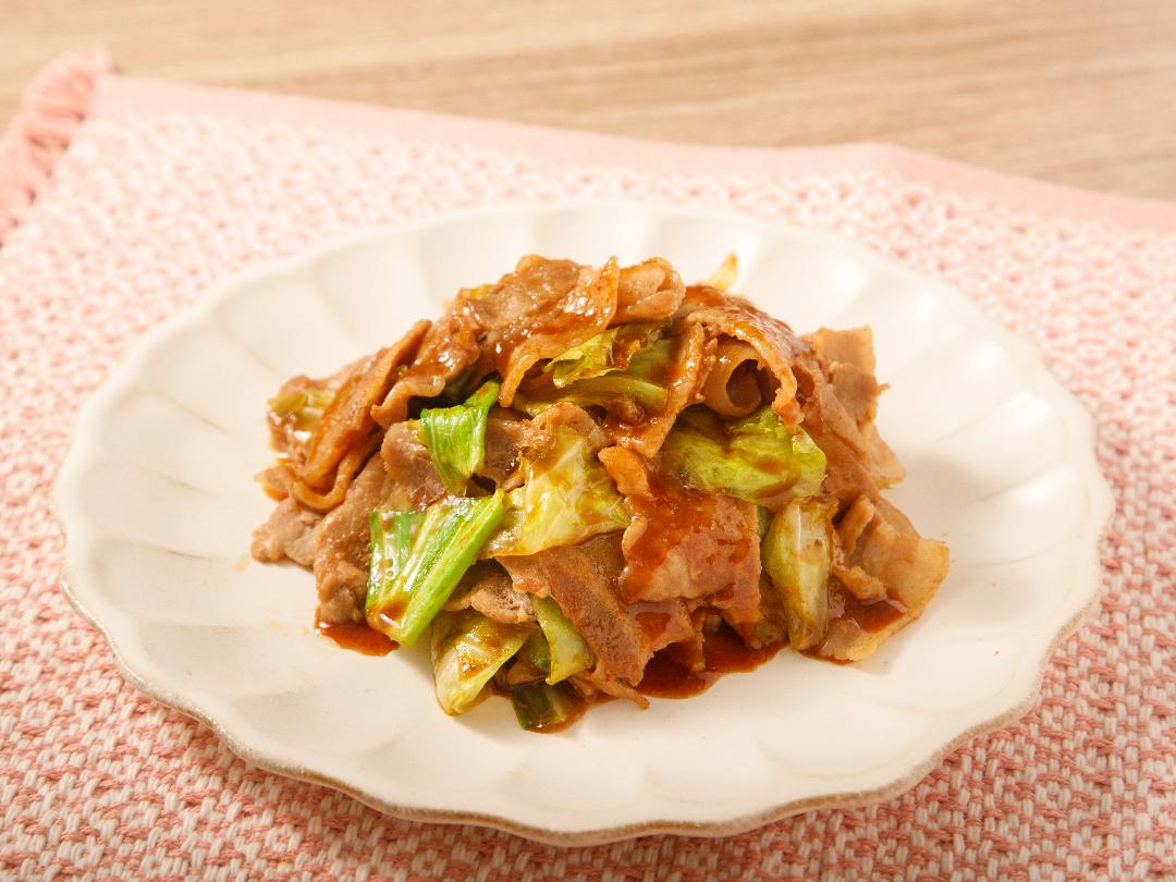 豚バラとキャベツの回鍋肉風のレシピ・作り方