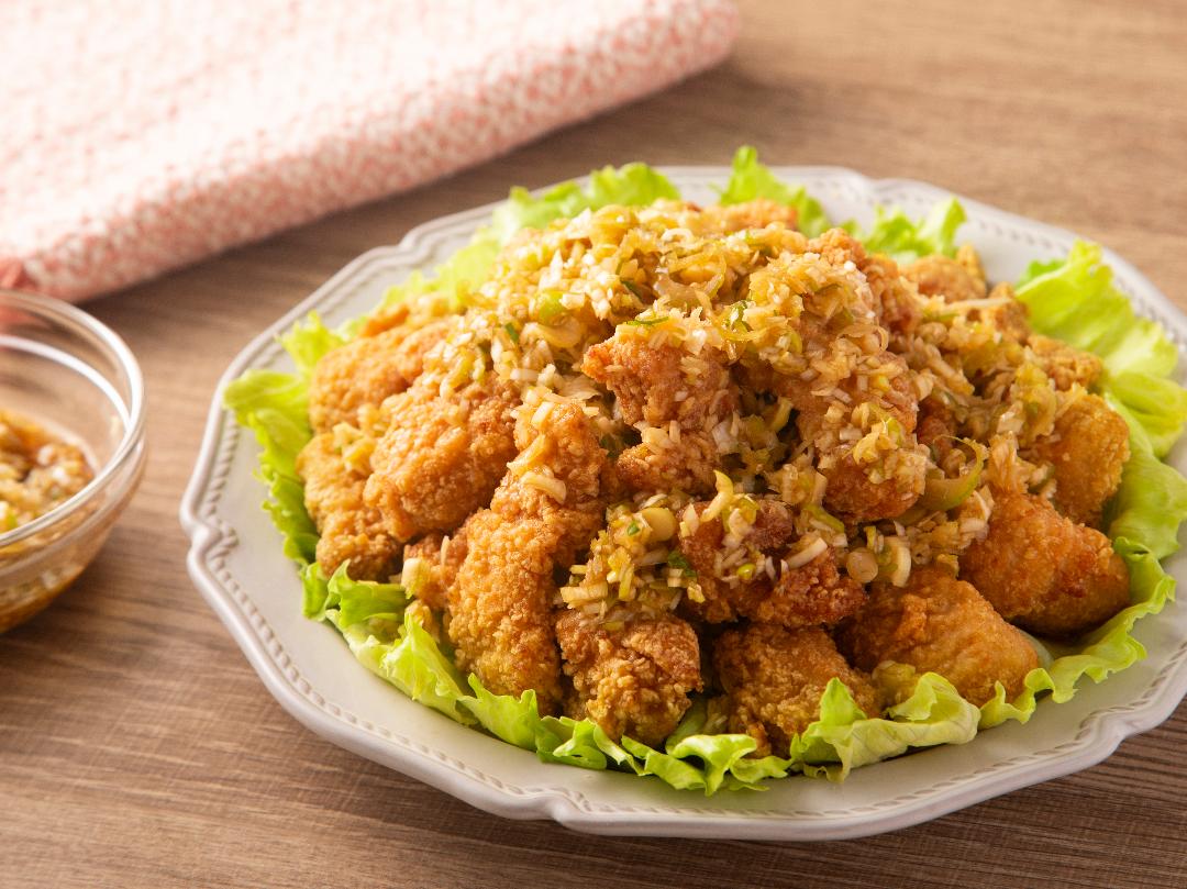 「味ぽん」で手軽にユーリンチーのレシピ・作り方