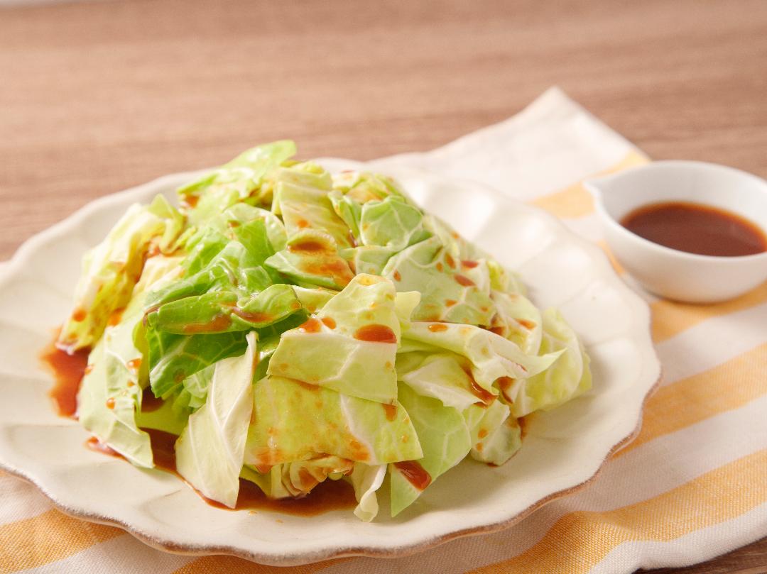 居酒屋の味！味噌ドレで楽しむ　やみつきキャベツのレシピ・作り方