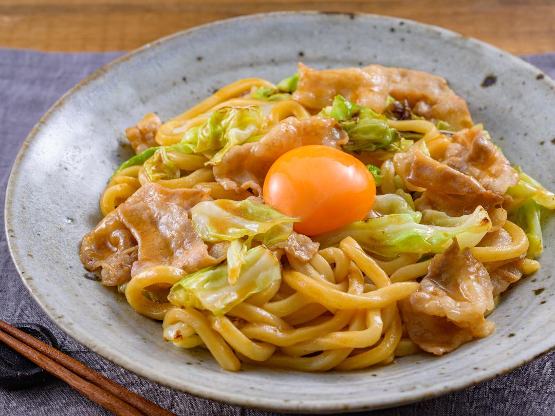 味噌焼うどんのレシピ・作り方