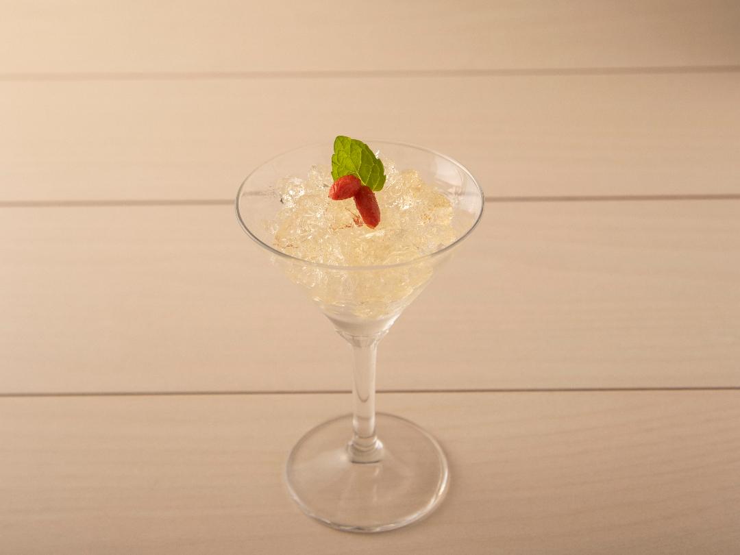 黒酢梅はちみつのゼリー