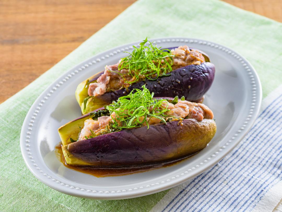 レンチンなすドッグのレシピ・作り方